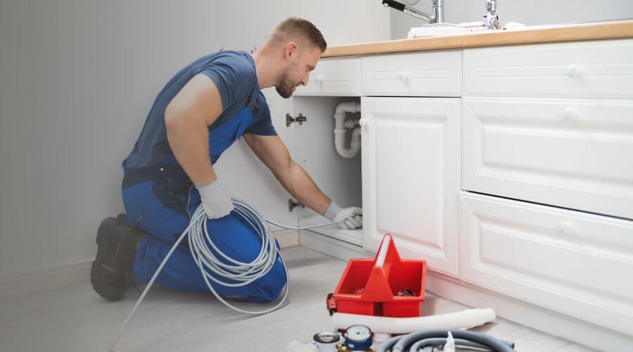 Local annual plumbing maintenance in Onekama, MI